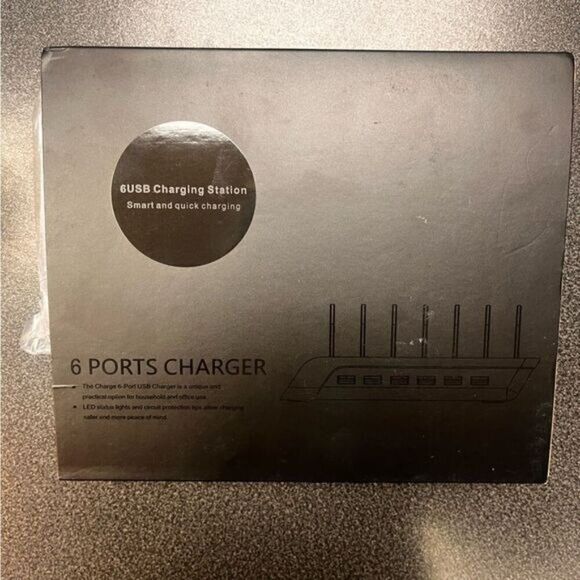 6 Port Charging Station - Picture 1 of 2